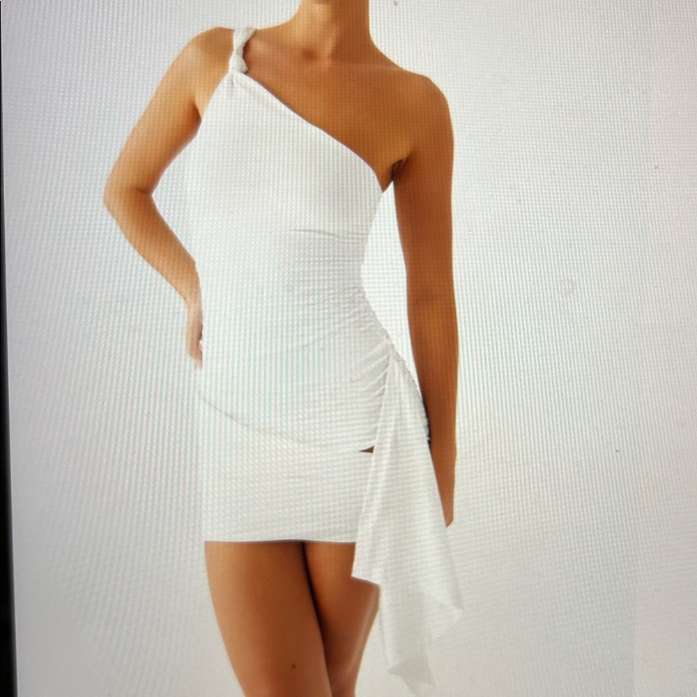 PEPPERMAYO Stephania Mini Dress- White